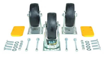 Vestil H-CK3-C23C Glass-Filled Nylon Caster Kit 2