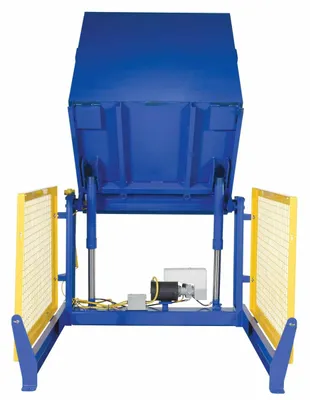 Vestil HBD-2-36 dumper shown from an alternate angle