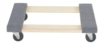 Vestil HDOC-1624-9 Hardwood Carpet End Dolly