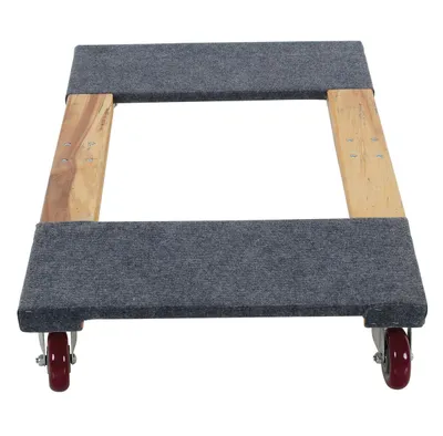 Vestil HDOC-2448-12 Hardwood Carpet End Dolly