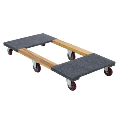 Vestil HDOC-2448-12 Hardwood Carpet End Dolly