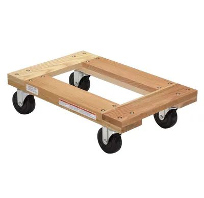 Vestil HDOF-1624-12 Hardwood Open Deck Dolly