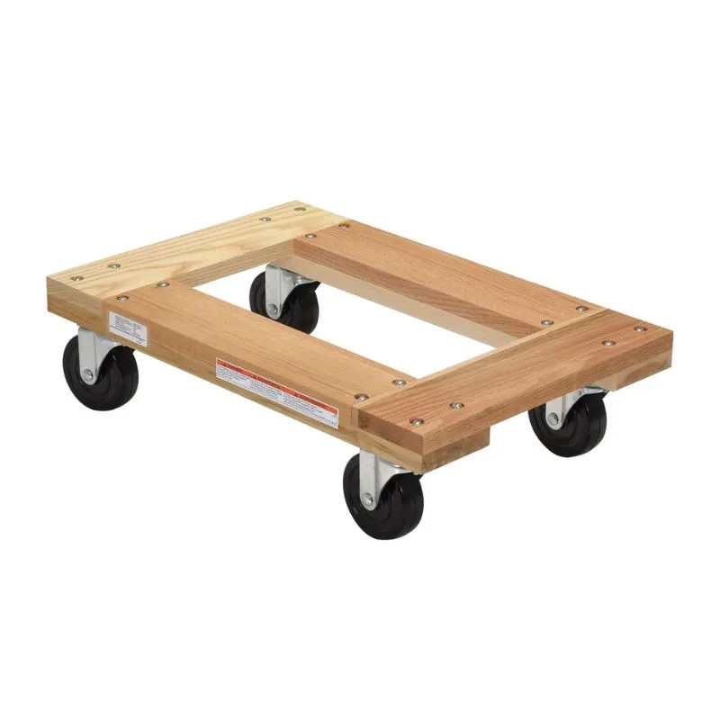 Vestil HDOF-1624-12 Hardwood Open Deck Dolly