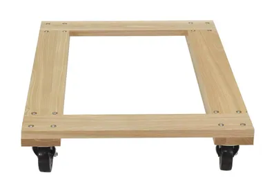 Vestil HDOF-2436-12-NM Hardwood Open Deck Dolly