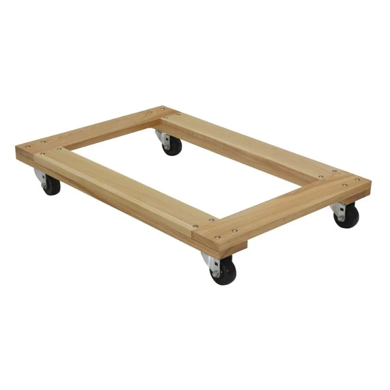 Vestil HDOF-2436-9 Hardwood Open Deck Dolly