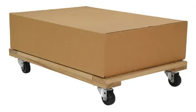 Vestil HDOF-2436-9-NM Hardwood Open Deck Dolly