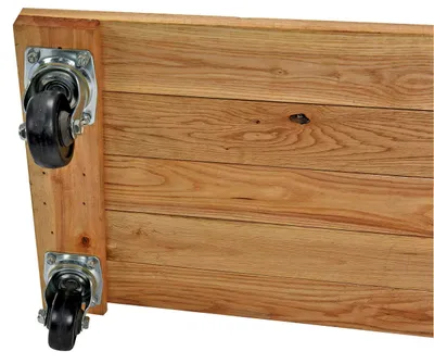 Vestil HDOS-1624-9-E Poplar Solid Deck Dolly
