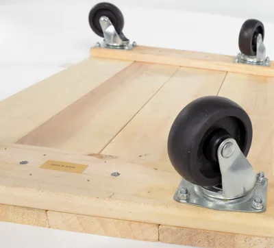 Vestil HDOS-1624-9-E Poplar Solid Deck Dolly