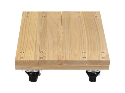 Vestil HDOS-1624-9 Hardwood Solid Deck Dolly