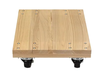 Vestil HDOS-1624-9 Hardwood Solid Deck Dolly