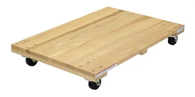 Vestil HDOS-2436-9 Hardwood Solid Deck Dolly