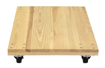 Vestil HDOS-2436-9 Hardwood Solid Deck Dolly