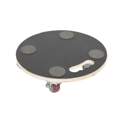 Vestil HDOS-R-15-440 Hardwood Round Dolly