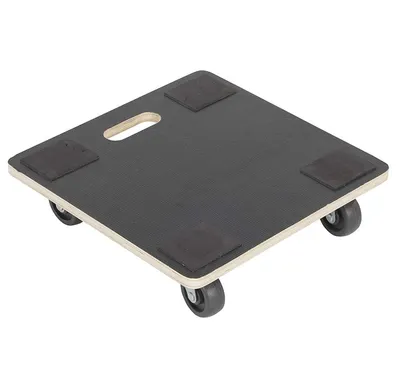 Vestil HDOS-SQ-1616-400 Hardwood Square Dolly Deck