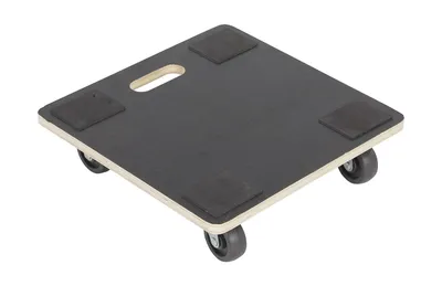 Vestil HDOS-SQ-1616-400 Hardwood Square Dolly Deck
