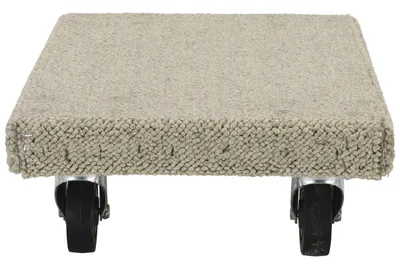 Vestil HDOSC-1624-12 Hardwood Carpeted Dolly