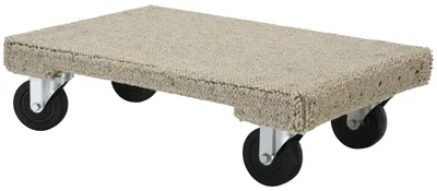 Vestil HDOSC-1624-12 Hardwood Carpeted Dolly