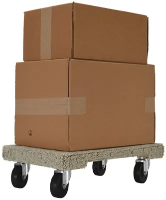 Vestil HDOSC-1624-12 Hardwood Carpeted Dolly
