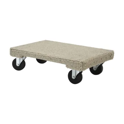 Vestil HDOSC-1624-12 Hardwood Carpeted Dolly