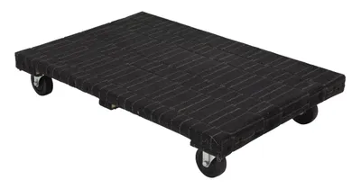 Vestil HDOSC-2436-12 Hardwood Carpeted Dolly