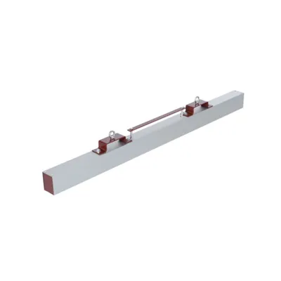 Vestil HFMS-60 Steel Forklift Hanging Magnetic Sweeper