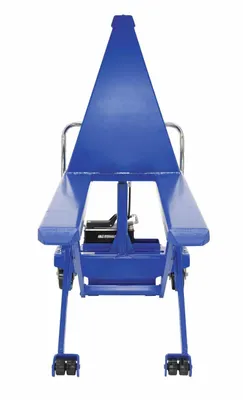 Vestil HIPM-2748-AIR pallet jack shown from an alternate angle
