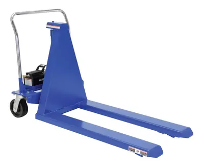 Vestil HIPM-2748-AIR pallet jack shown from an alternate angle