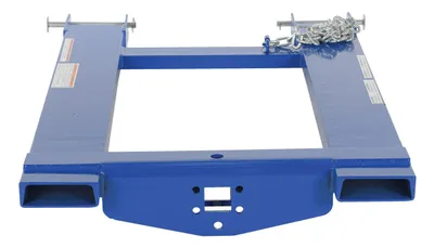 Vestil HOOK-BASE-38 Steel Fork Truck Hook Base 2