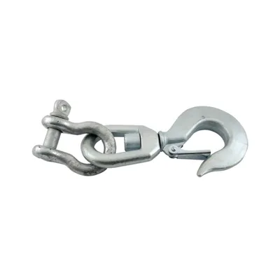 Vestil HOOK-S-10 Steel Swivel Hook with Shackle