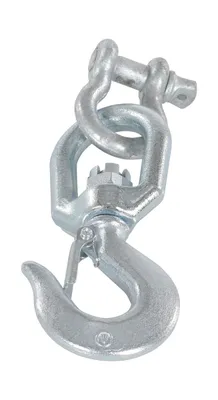 Vestil HOOK-S-4 Steel Swivel Hook with Shackle 2