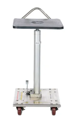 Vestil HT-02-1616A-PSS lift table shown from an alternate angle
