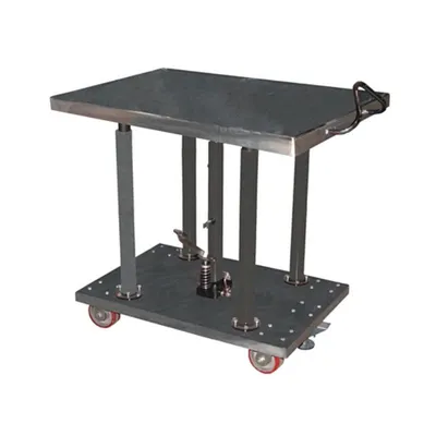 Vestil HT-20-3036A-PSS Partially Stainless Steel Hydraulic Post Table