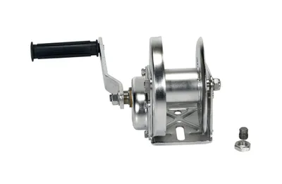 Vestil HWSS-1200-NR manual winch shown from an alternate angle