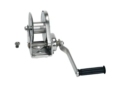 Vestil HWSS-1200-NR manual winch shown from an alternate angle