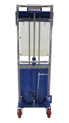 Vestil HYD-10 Steel Portable Foot Pump Hetti-Lift 3
