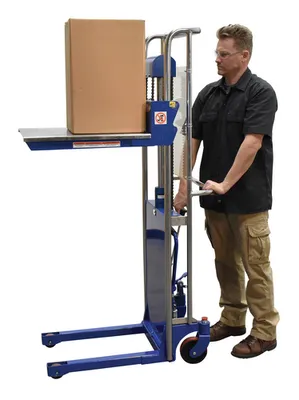 Vestil HYD-10 Steel Portable Foot Pump Hetti-Lift 5