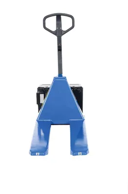 Vestil L-220-DC-HD pallet jack shown from an alternate angle
