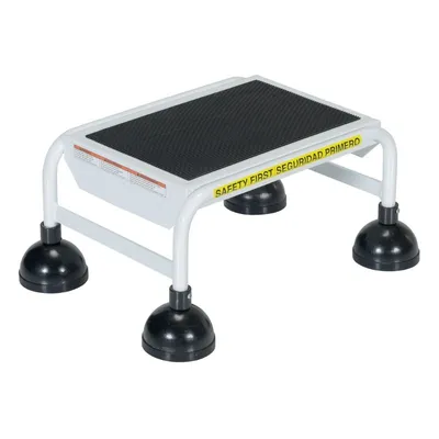 Vestil LAD-1-W Steel Commercial Spring Loaded Ladders