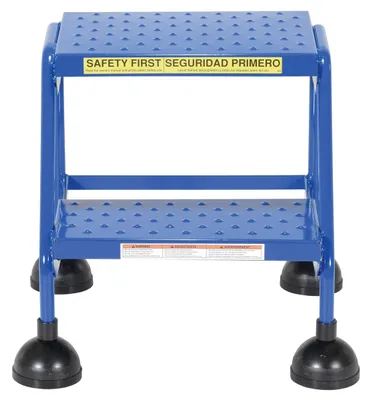 Vestil LAD-2-B-P ladder shown from an alternate angle