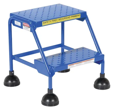 Vestil LAD-2-B-P ladder shown from an alternate angle