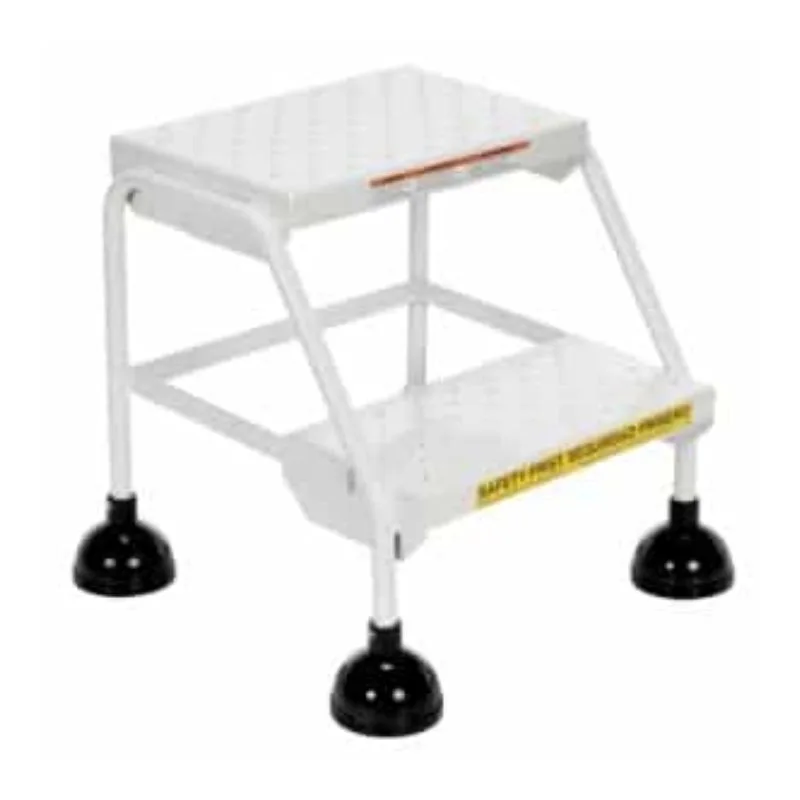 Vestil LAD-2-W-P Steel Commercial Spring Loaded Ladders