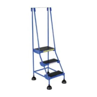 Vestil LAD-3-B Steel Commercial Spring Loaded Ladders