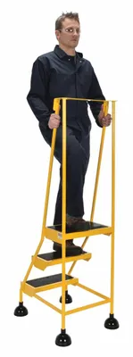 Vestil LAD-3-Y ladder shown from an alternate angle