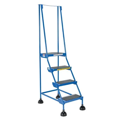 Vestil LAD-4-B Steel Commercial Spring Loaded Ladders