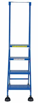 Vestil LAD-4-B-P ladder shown from an alternate angle