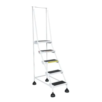 Vestil LAD-5-W Steel Commercial Spring Loaded Ladders