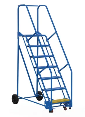 LAD-7-14-P WAREHOUSE LADDER 58 DEG PERF 7 STP 14 IN