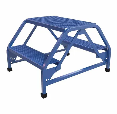 Vestil LAD-DD-26-2-P ladder shown from an alternate angle