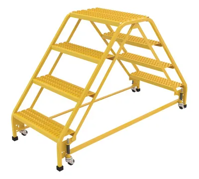 Vestil LAD-DD-P-26-4-G ladder shown from an alternate angle