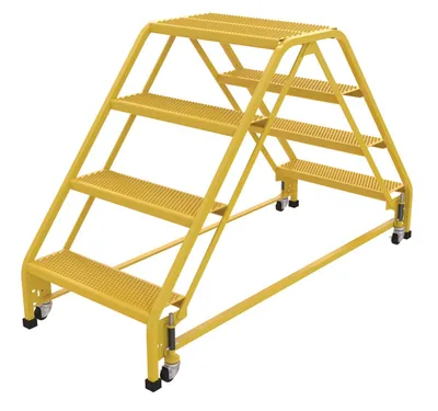 Vestil LAD-DD-P-26-4-P ladder shown from an alternate angle